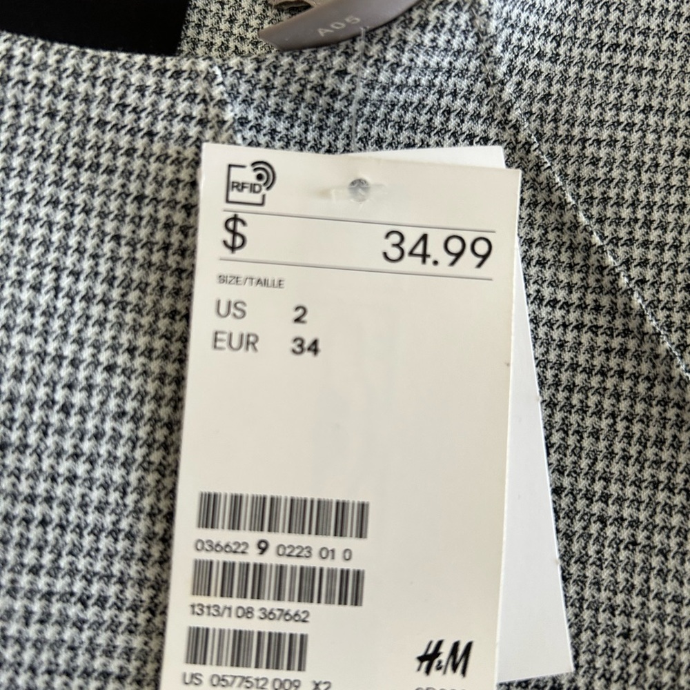 H&M Gray Midi Dress - Picture 4 of 5